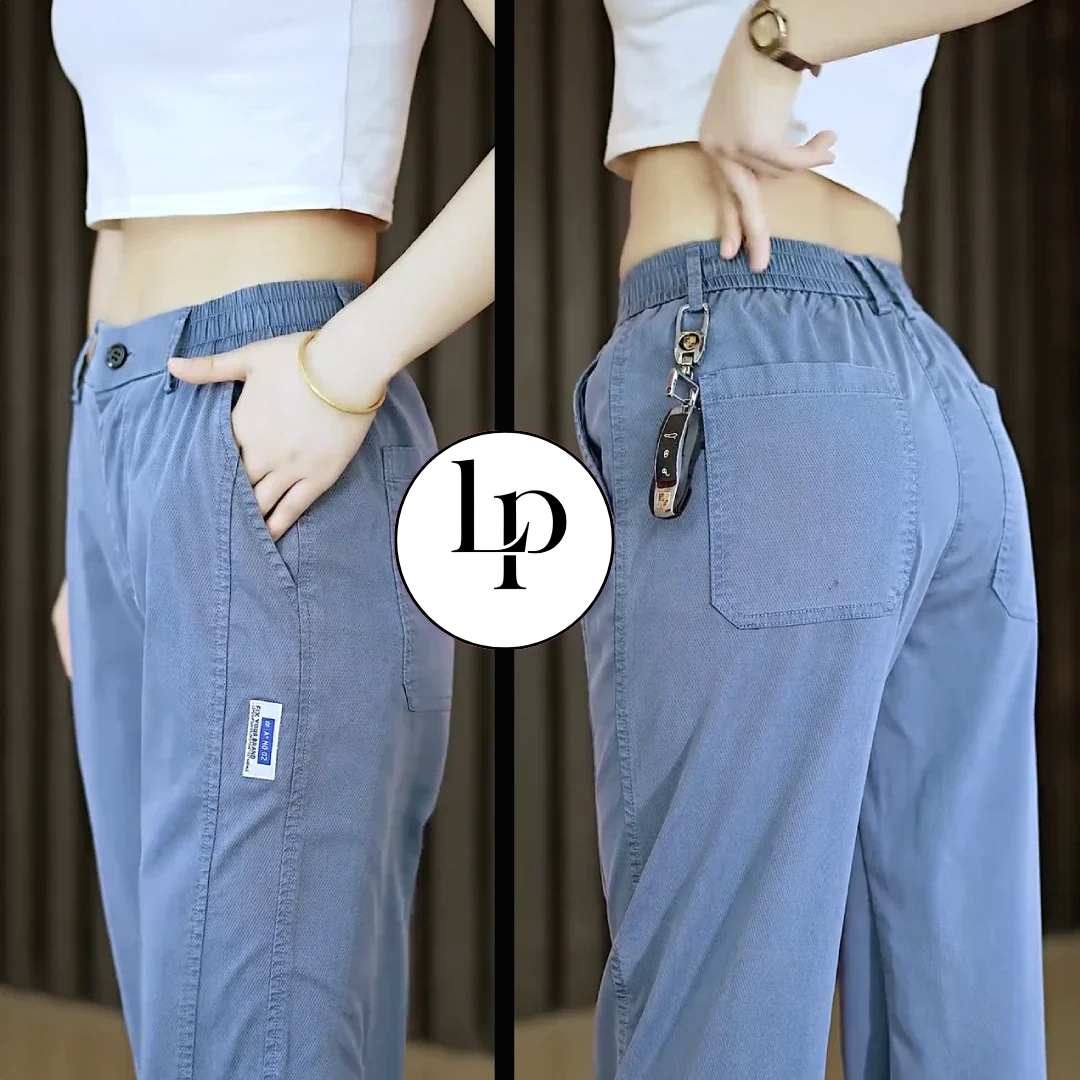 [Paga 2, Llévate 3] Pantalones Aurora de Seda y Poliéster Fría